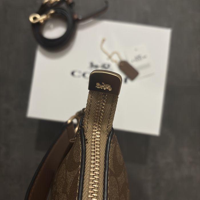 Coach Beige Teri Canvas Bag - НОВА