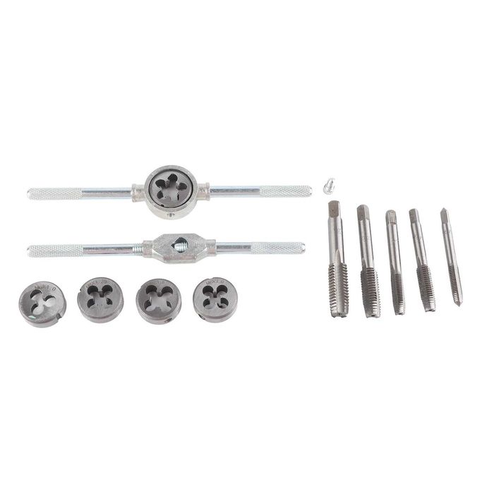 Комплект метчици и плашки 12 части