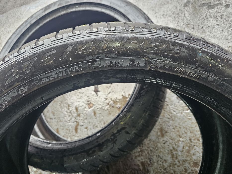 275 40 22 m+s pirelli runflat