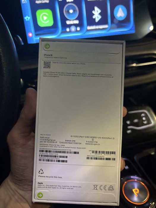 iphone 16 128gb запечатанный