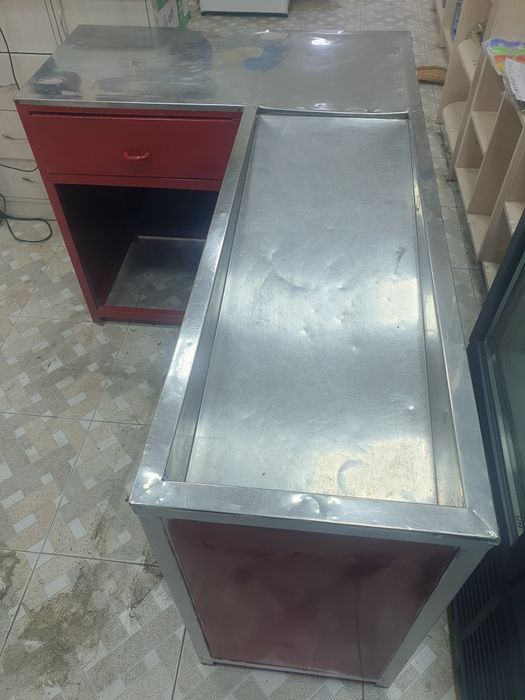 Kassa stol Б/У  Ixchamgina, Nerjaviyka usti, temir metaldan