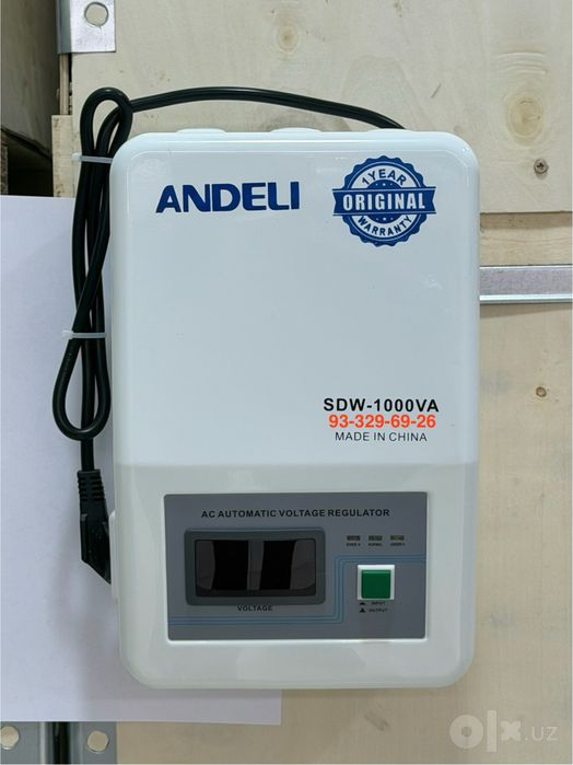 Стабилизатор Андели 1 ква 110в-250в | Stabilizator Andeli 1 kva optom
