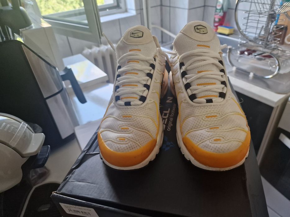 Nike Tn Yellow&white originali