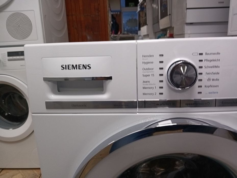 Като нова пералня Сименс Siemens IQ 800  А+++ 8кг 2 години гаранция!