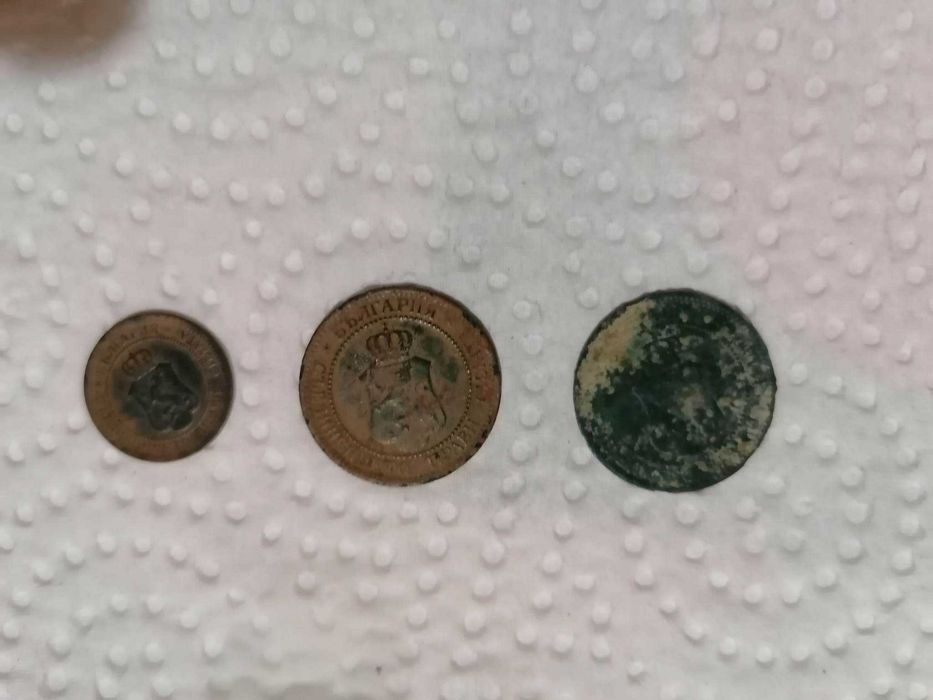 Лот от стари монети 1912 г;