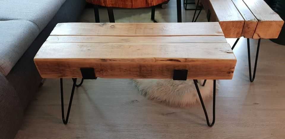 Bancheta / consola din lemn masiv