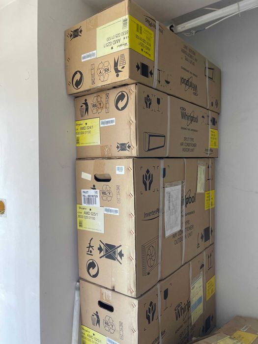 Aer conditionat nou Wirlpool Inverter al 6-lea simt, 9.000-12.000 btu