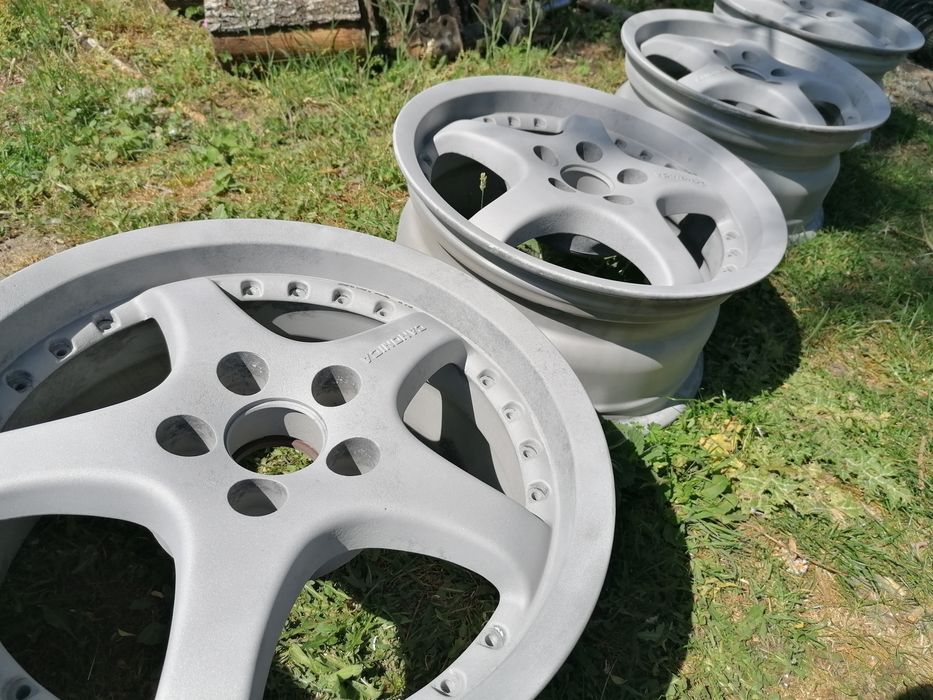 Пясъкоструене, химическа вана, прахово боядисване