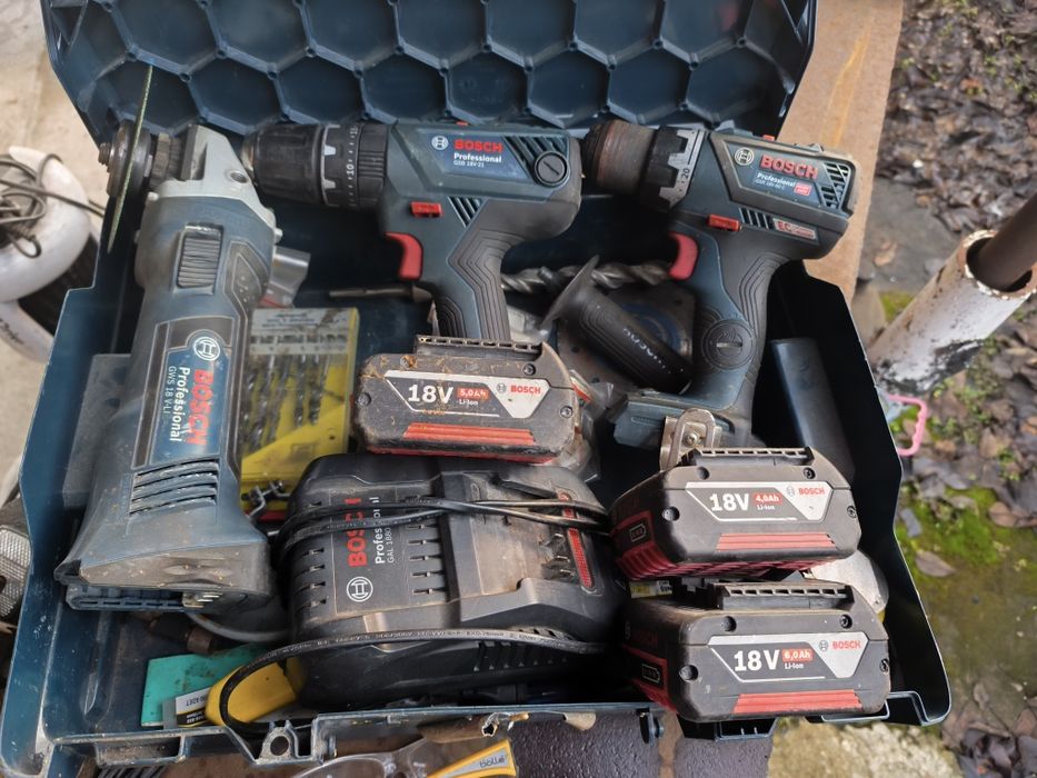 Bormașină și Flex Bosch