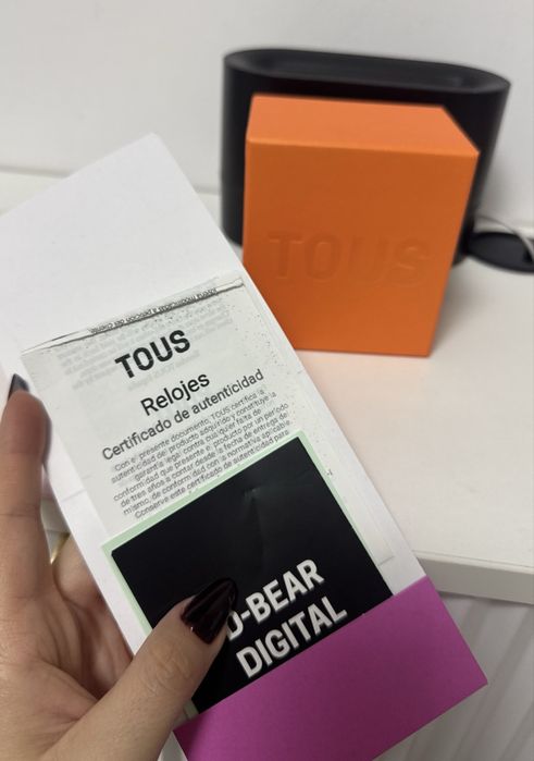 Ceas TOUS D-Bear original silver argintiu NOU