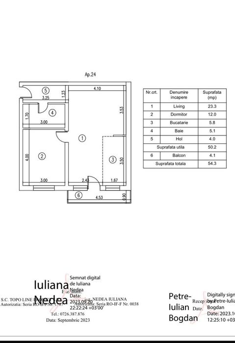 Apartament cu 2 camere | Mobilat complet | Toate utilitatile