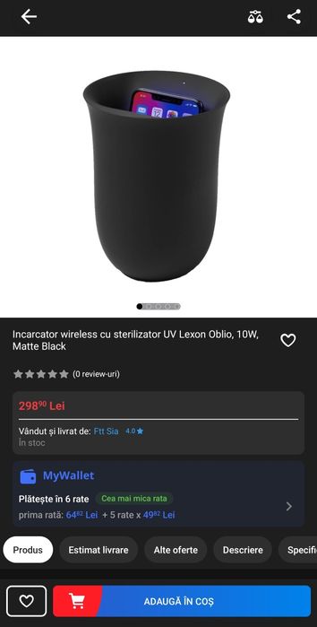 Lexon Oblio - wireless charger