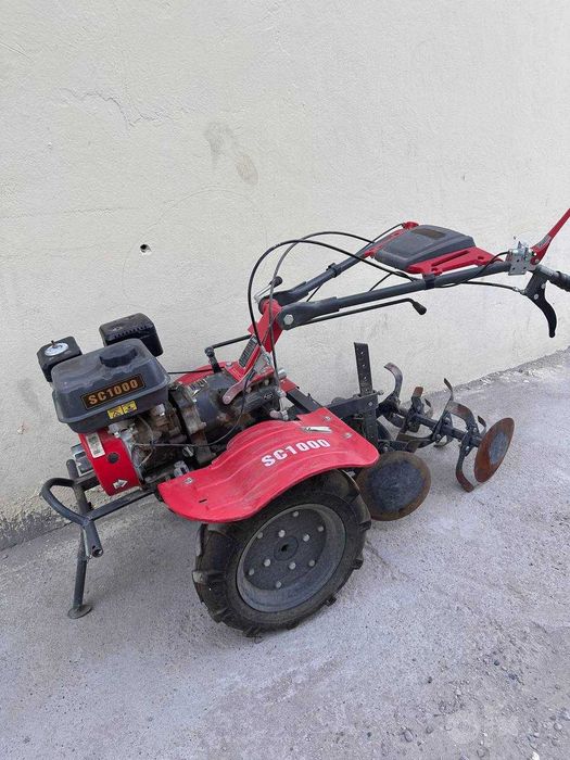 Motoblok SENCCI SC1000 Benzinli Freza Okuchnik bilan