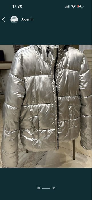 Металлик куртка