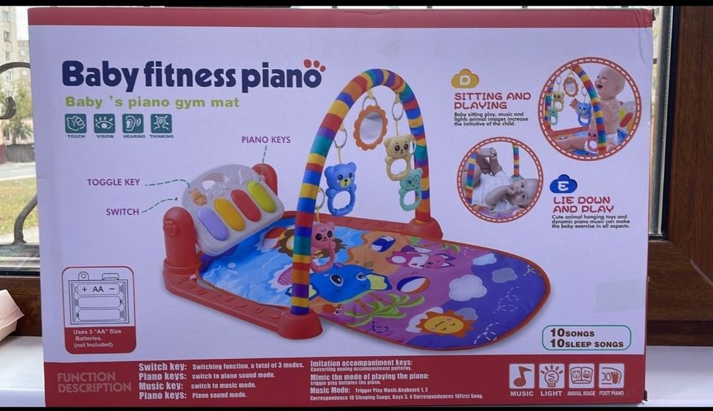 Развивающий музыкальный коврик