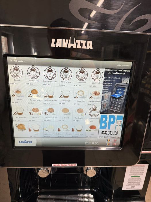Necta Mirante 2espreso RO,dual cup,touchscreen,2018