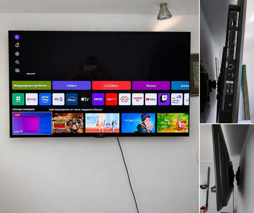 LG OLED55C2RLA * Размер: 55 инча * Серия: C2 OLED evo