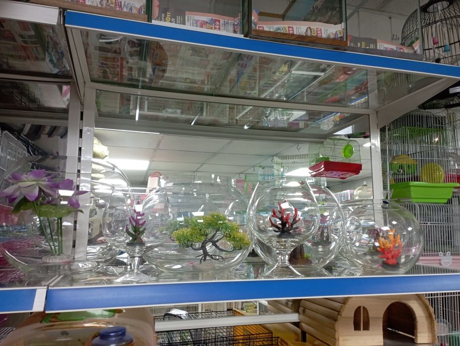 Аквариумы  новые