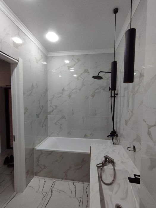 Ремонт ванной туалета кафельщик