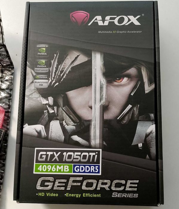 GTX 1050 Ti 4GB GDDR5.