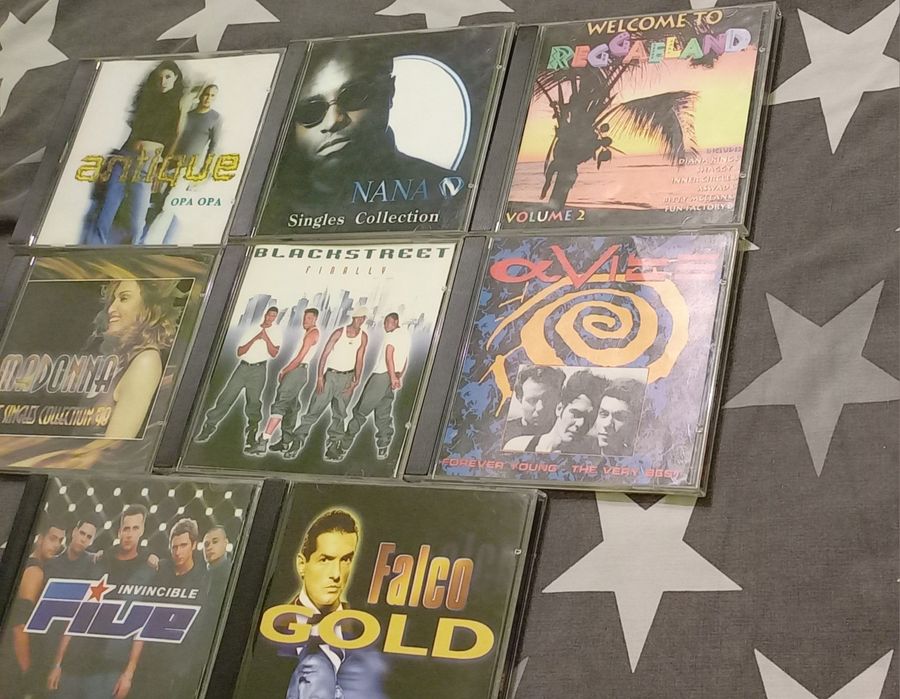 Аудио дискове с популярна западна музика