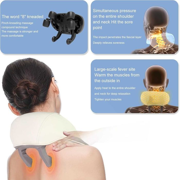 Массажер для деки и плеч 6d