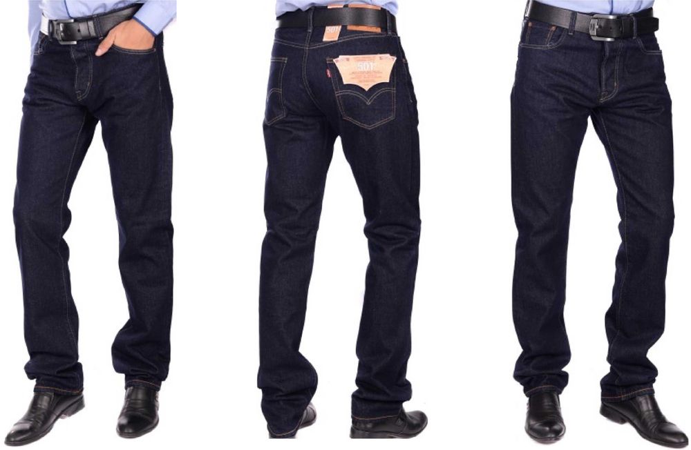 Джинсы "Levi's 501" (на "болтах")