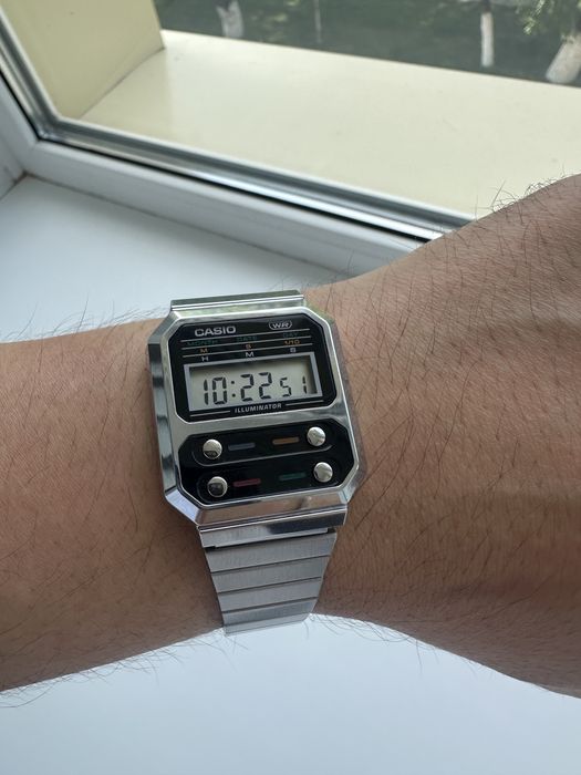 Часы Casio_A100WE-1ADF (оригинал)