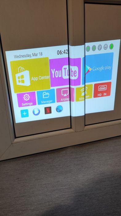 Video proiector cu android DLP