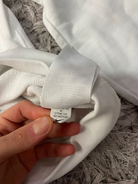 Bluza nike swoosh white