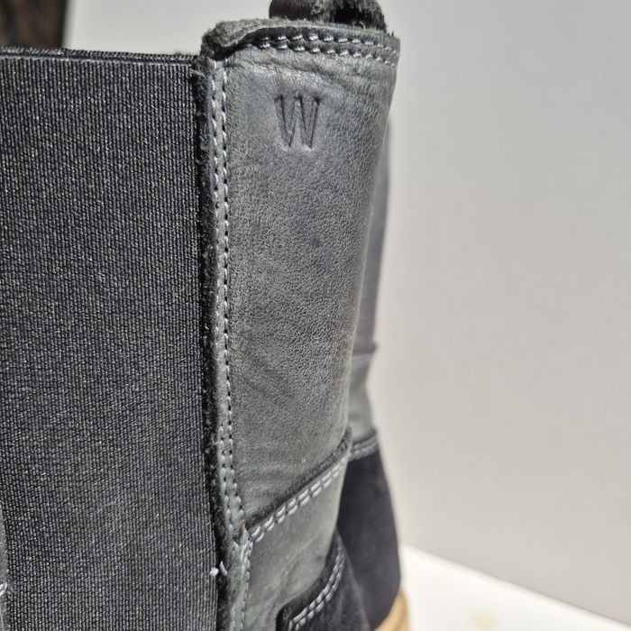 Cizme WHEAT 29-30 piele, căptușite cu lâna Chelsea Sonni Tex