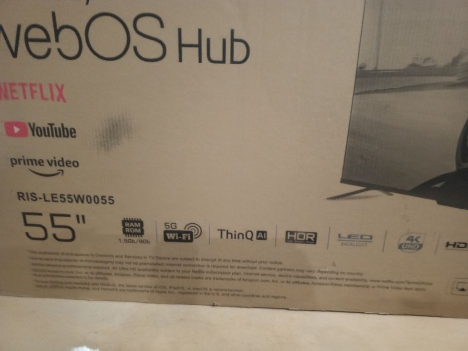 Прдоам телевизор новый