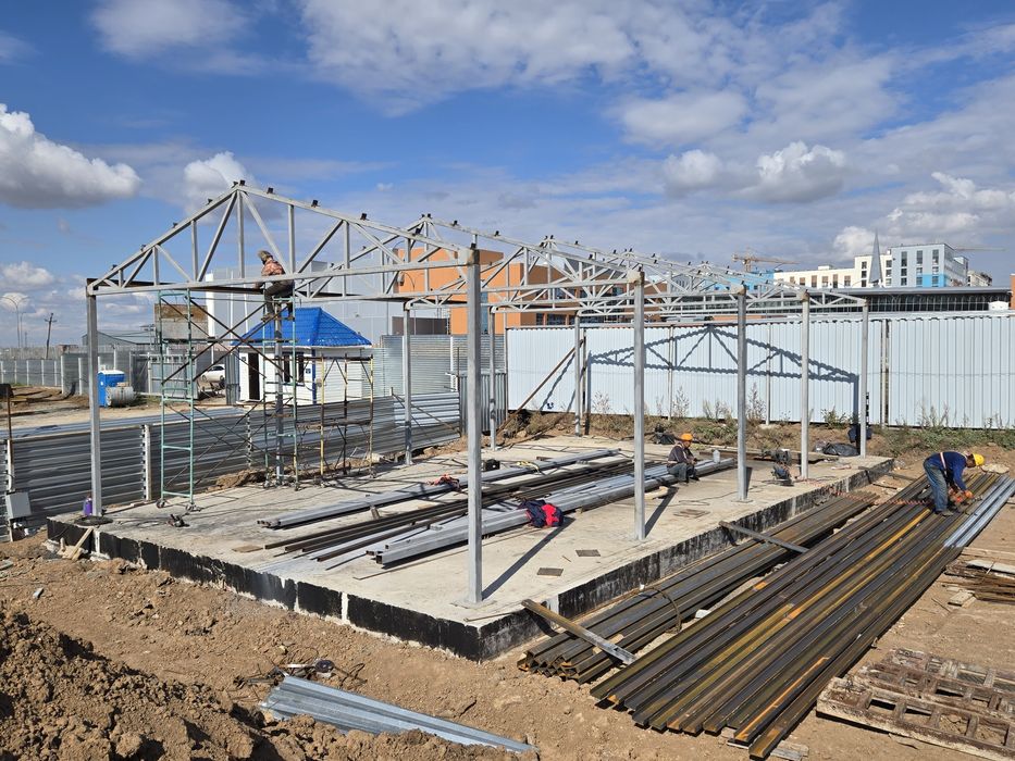 Ангары, навесы, металлоконструкций