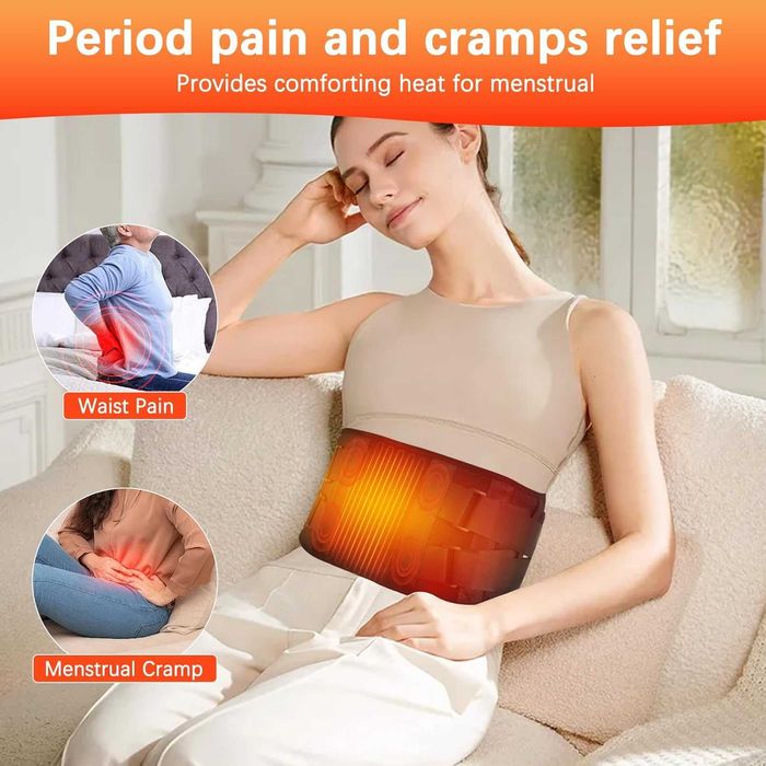 Изключително голяма 60-инчова безжична нагревателна подложка за гръб