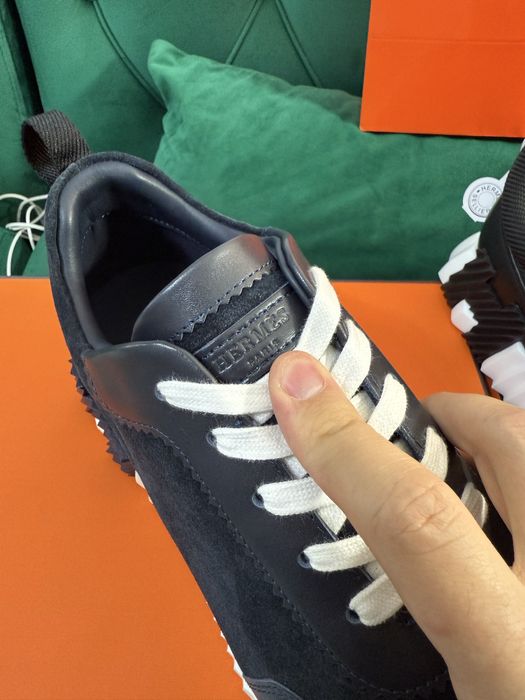 Adidasi Hermes piele naturala 100% Full Box colectie noua