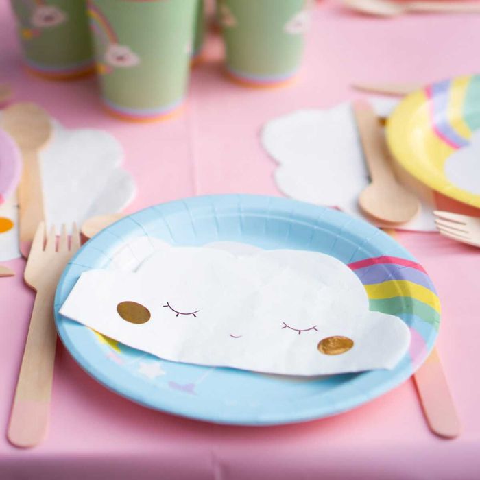 Декор Облаче за детски рожден ден, изписване или кръщене - под наем