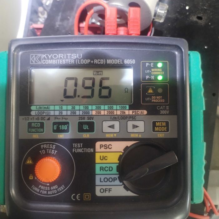 Aparat măsură tester multifunction kyoritsu 6050 nu fluke metrel benning