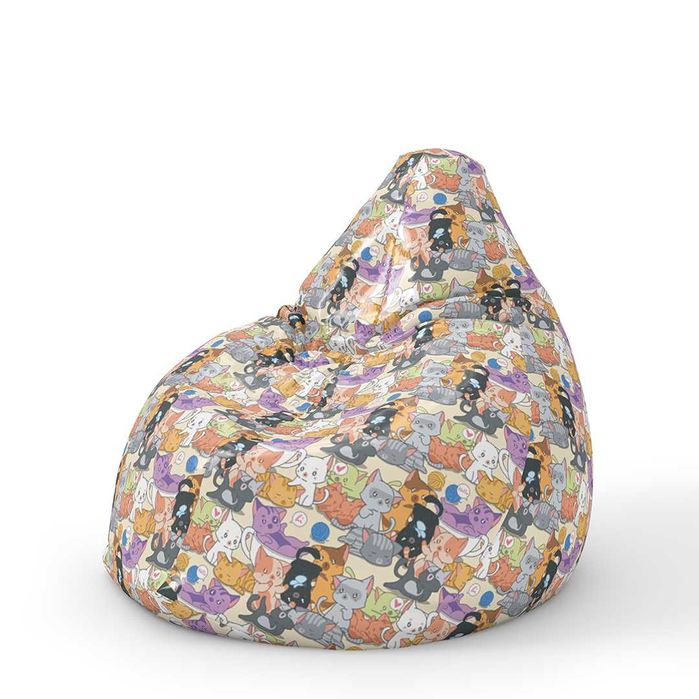 Барбарон с мотиви / Детски пуфове ! Цветни и красиви!