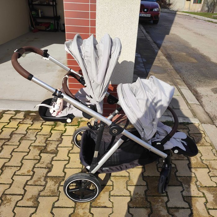 Cybex gazelle S - количка за близнаци