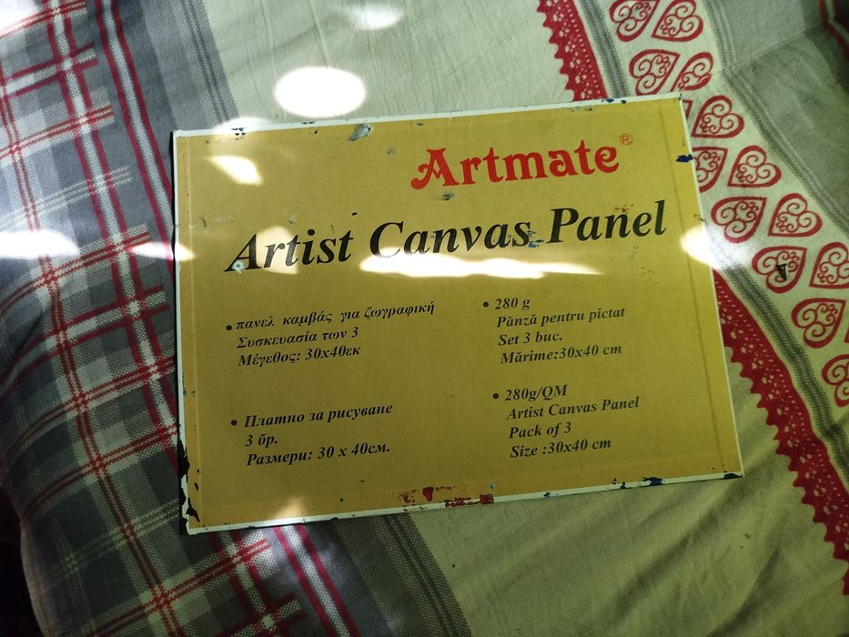 Tablou pastel, natura, pictat de mână, 30x 40 cm