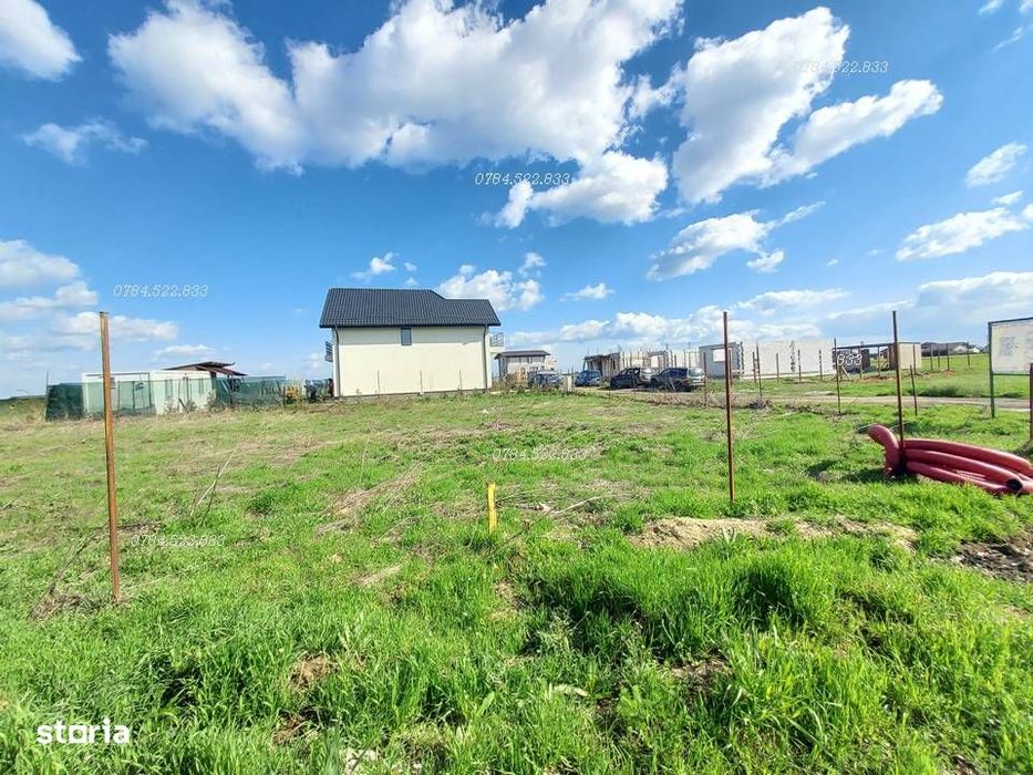 Teren intravilan 418 mp Berceni curent acte la zi construcție