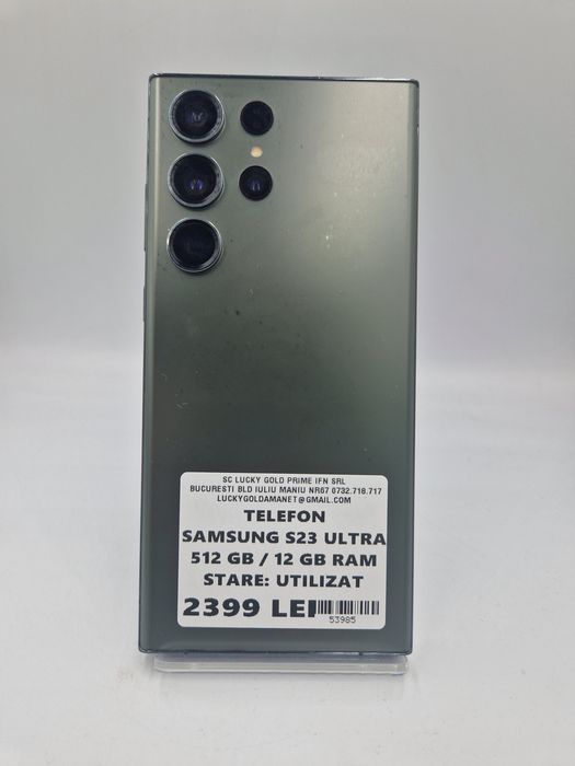 Samsung S23 Ultra 512GB / 12GB RAM Garanție #53985