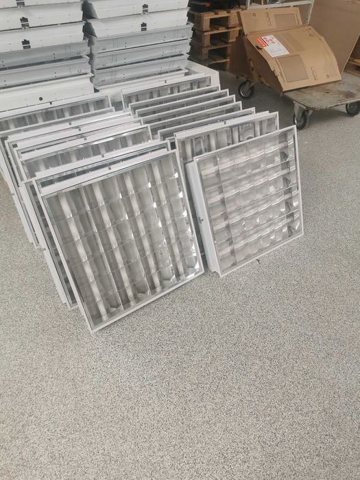 Луминисцентно тяло 60x60 комплект за растерен таван !!!