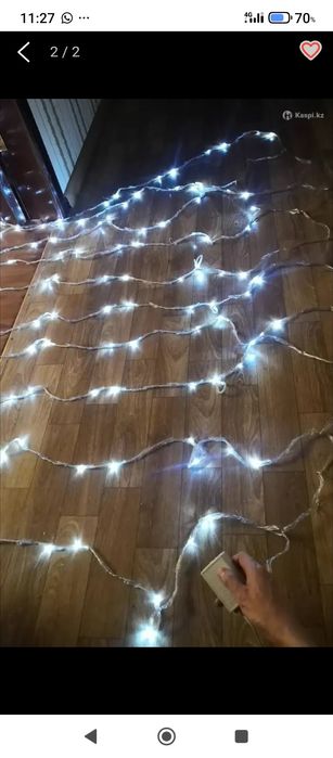 герлянда водопад