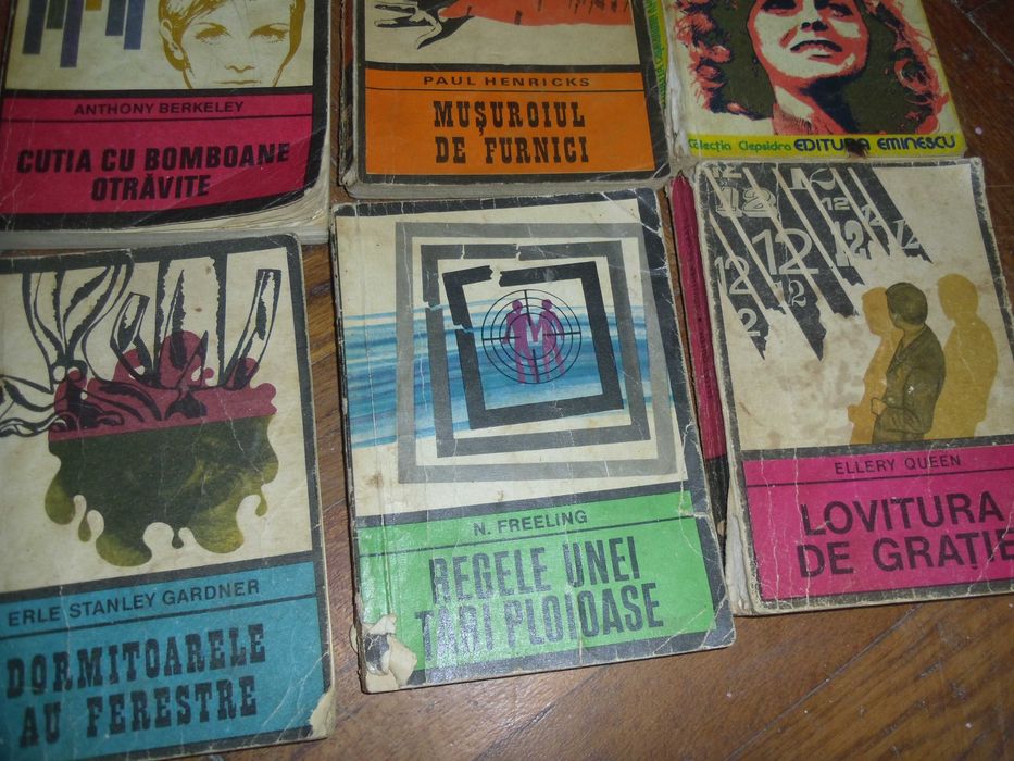 Colectie carti politiste