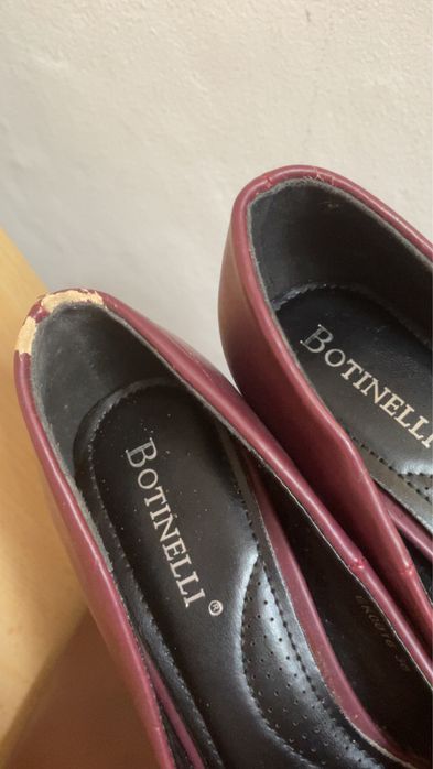 Pantofi cu toc gros