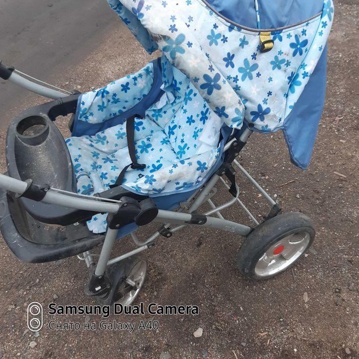 Детская зимняя коляска