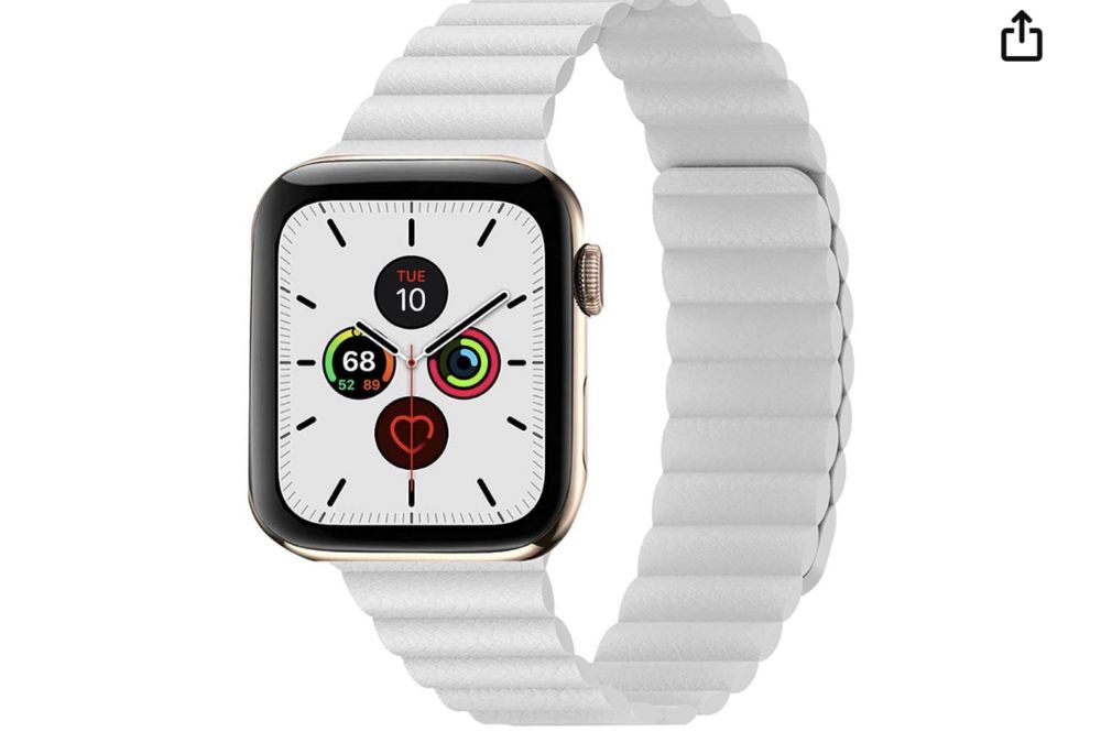 Curea Imitatie Piele Magnetica Ceas Apple Watch Husa Folie Silicon