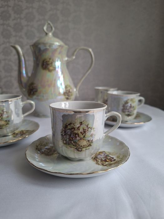 Кофейный сервиз, фарфор