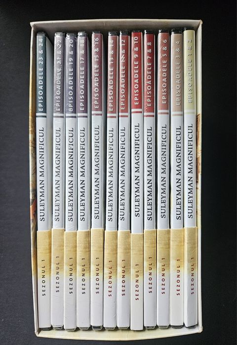 Suleyman Magnificul – Sezonul 1 complet (episoadele 1-24) | 12 DVD-uri